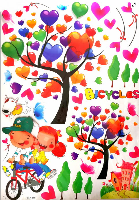 Sticker Adhesivo Para Pared CLA-106